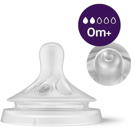 Philips Avent Natural Response Bottiglia con valvola AirFree, 0m+ 125ml