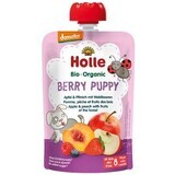 Holle Bio puree - Berry Puppy - Apples and peaches with berries 100 g