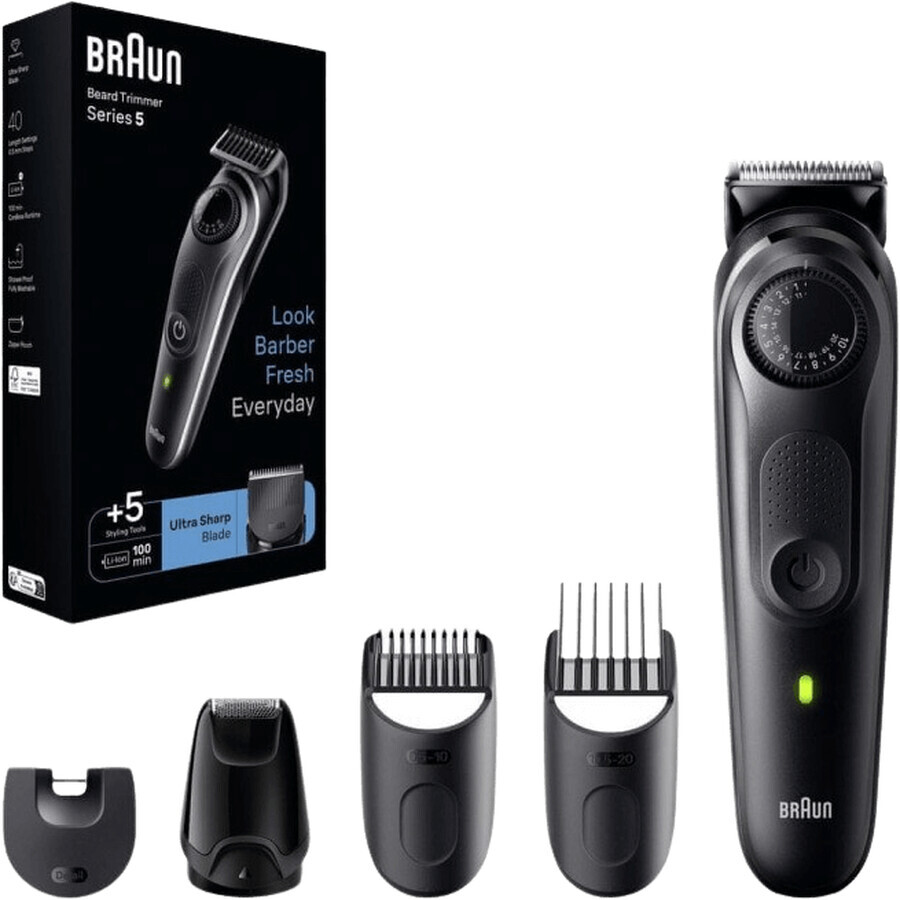 Braun Series 5 BT5421 Bartschneider mit Styling-Werkzeugen