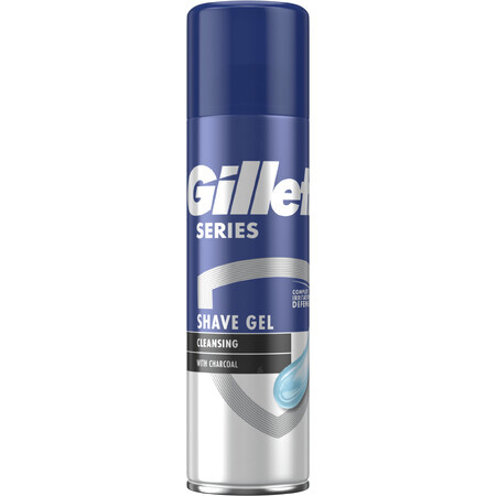 Gillette Charcoal Cleansing Shaving Gel 200 ml