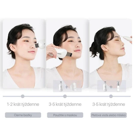 TouchBeauty 1887 Spatule ultrasonique pour le visage