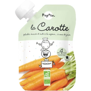 Popote Capsula di carota biologica 120 g