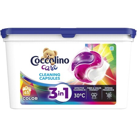 Coccolino Colour Wash Care Cápsulas 40 cápsulas