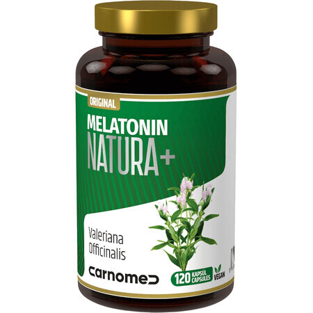 CarnoMed Melatonin Natura + 120 Kapseln