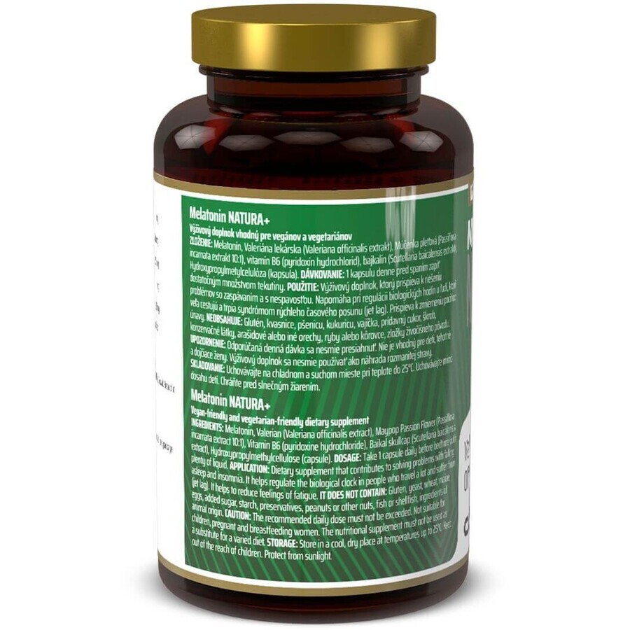 CarnoMed Melatonin Natura + 120 Kapseln