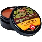 Vivaco Arganöl Sonnenschutzbutter mit Goldglitter SPF15, 200 ml