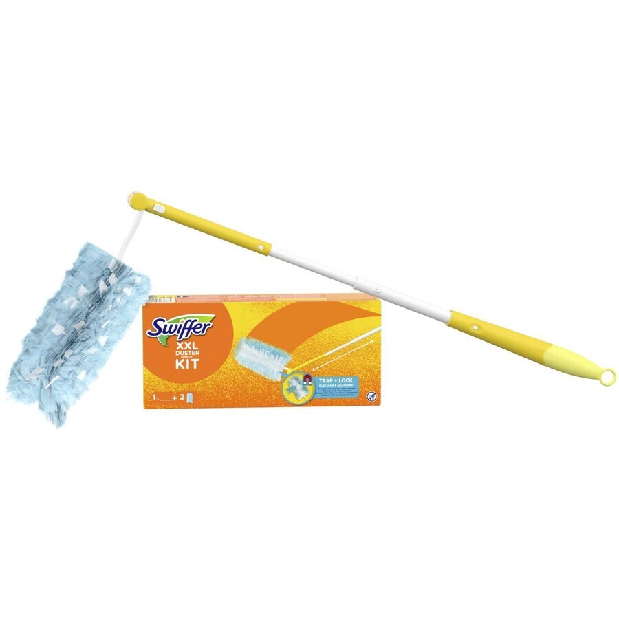 Swiffer XXL für die chemische Reinigung 1 Stiel + 2 Staubsauger