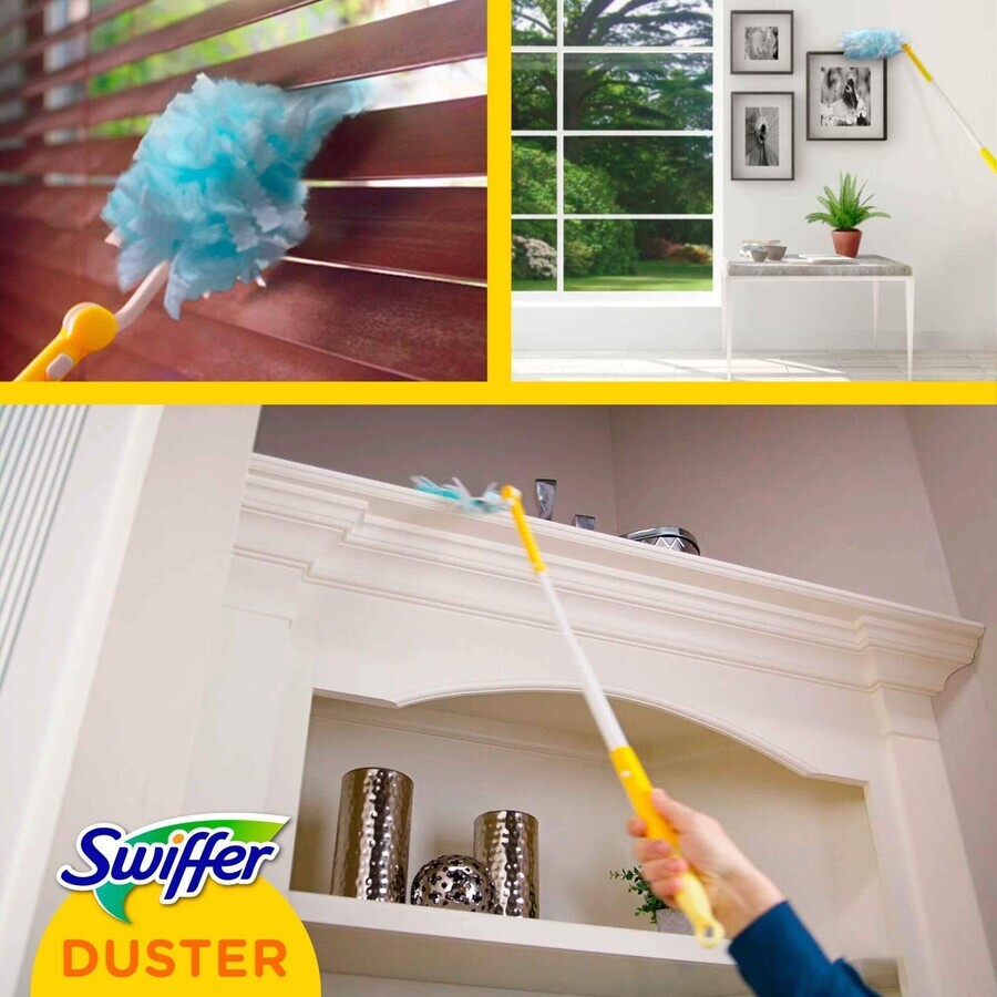 Swiffer XXL für die chemische Reinigung 1 Stiel + 2 Staubsauger