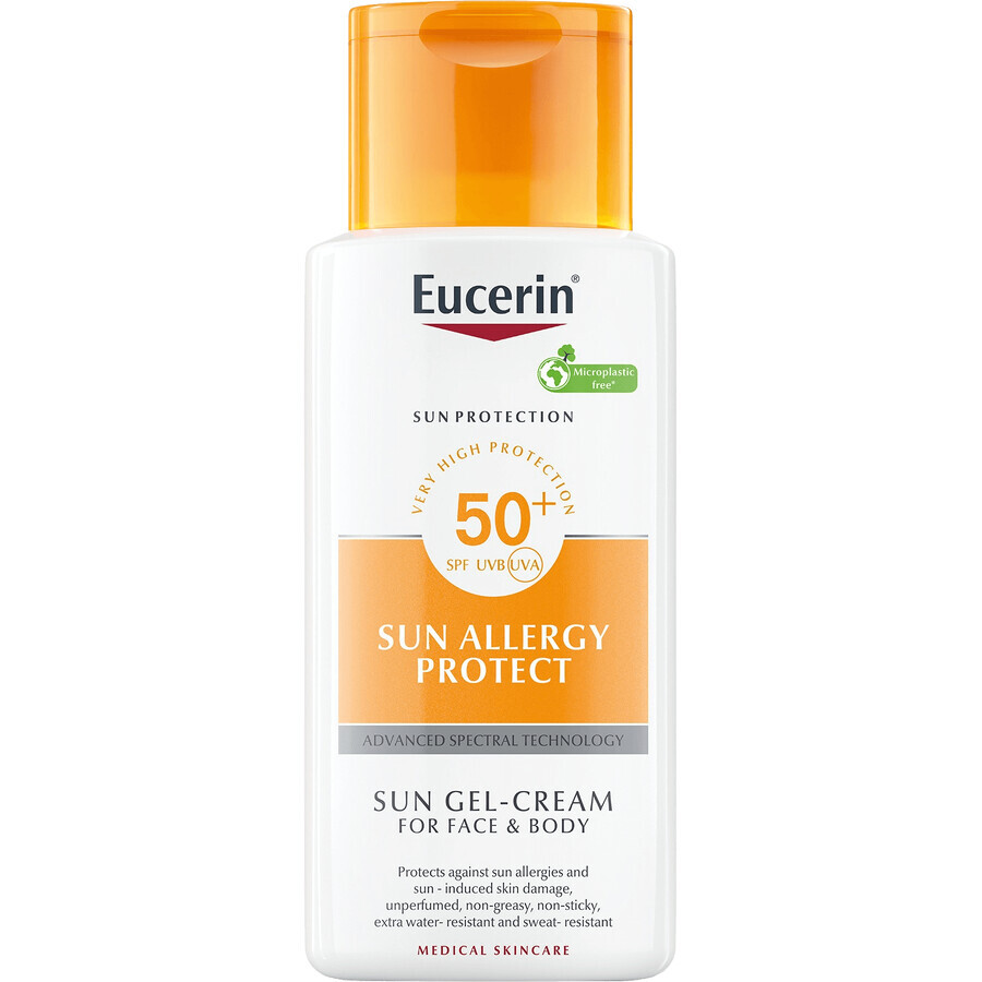 Eucerin Sonnenschutzcreme Gel Allergieschutz SPF 50 150 ml