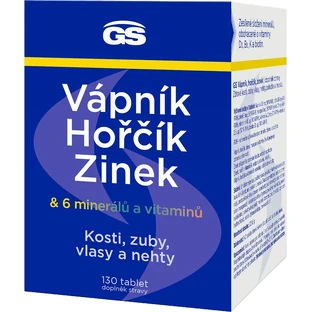 GS Calcium, magnesium, zink 130 tabletten