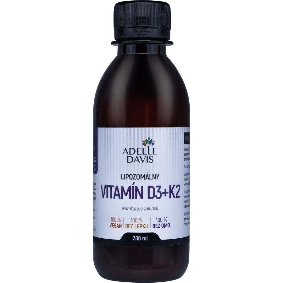 Adelle Davis Vitamine D3+K2 liposomale 200 ml