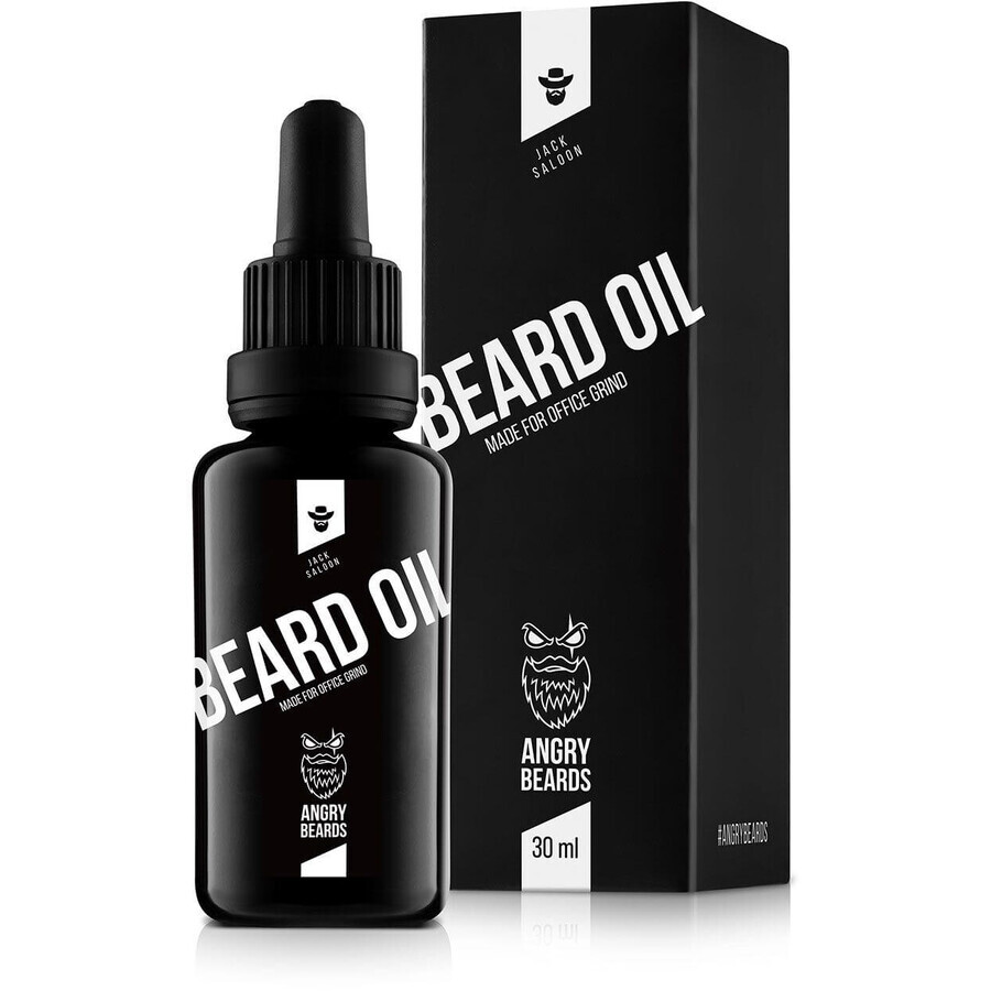 Bartöl Angry Beards Jack Saloon 30 ml