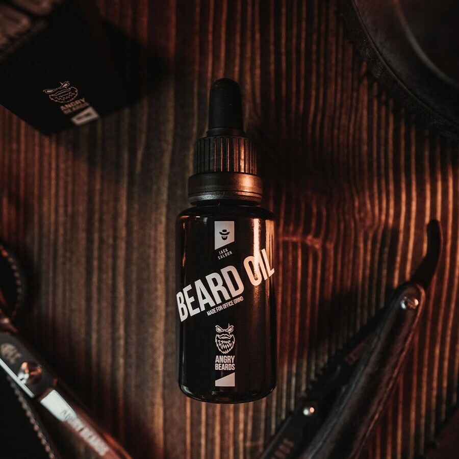 Bartöl Angry Beards Jack Saloon 30 ml