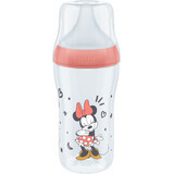 Nuk Perfect Match Disney bottiglia con controllo della temperatura, rosso 260 ml