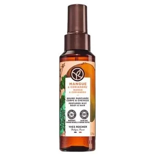 Yves Rocher Spray parfumat pentru corp și păr Mango și coriandru 100 ml