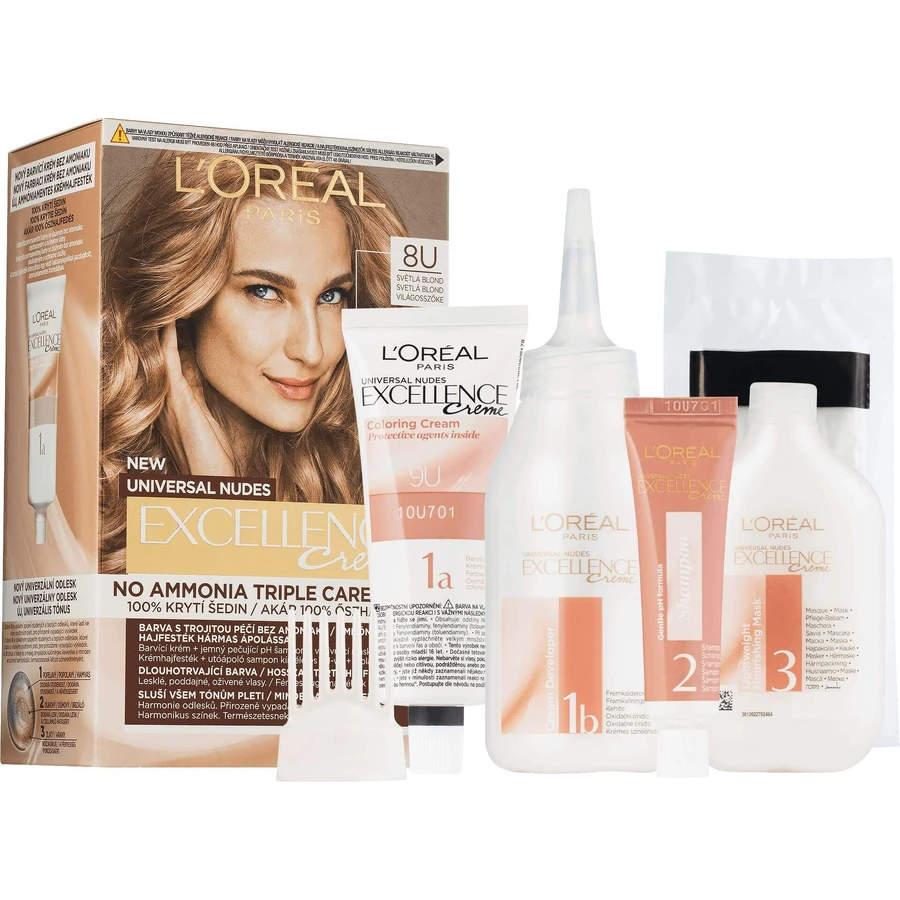 L'Oréal Paris Excellence Universal Nudes Excellence 8U permanente haarkleuring