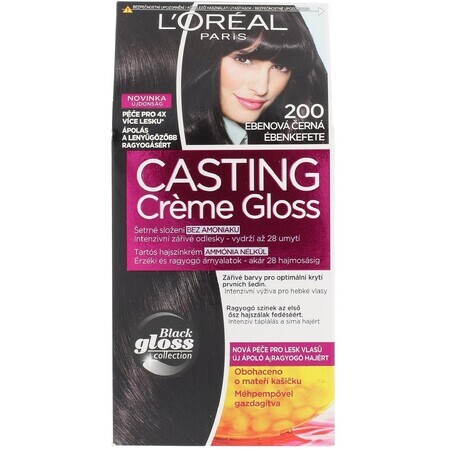 L'Oréal Paris Gießende Creme Gloss 200 Ebenholz Schwarz