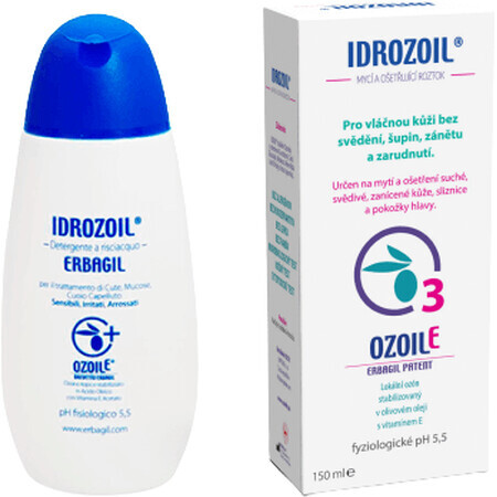 Ozonide IDROZOIL solución para el lavado y cuidado de la piel 150 ml