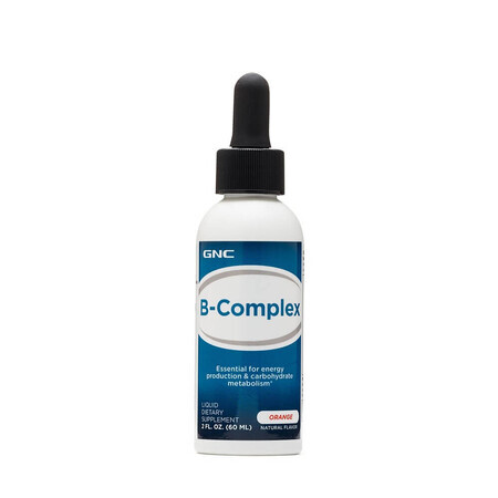 B-COMPLEX Orangengeschmack flüssig (705815), 60 ml, GNC