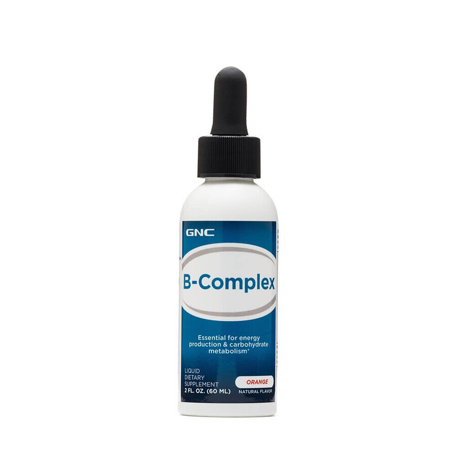 B-COMPLEX Orangengeschmack flüssig (705815), 60 ml, GNC