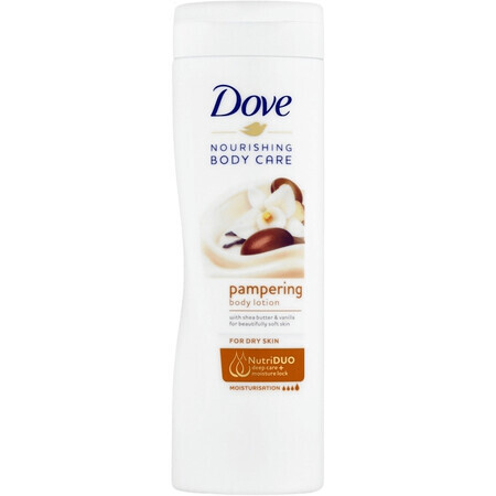 Dove Leche Corporal Nutritiva de Karité para Piel Seca 400 ml