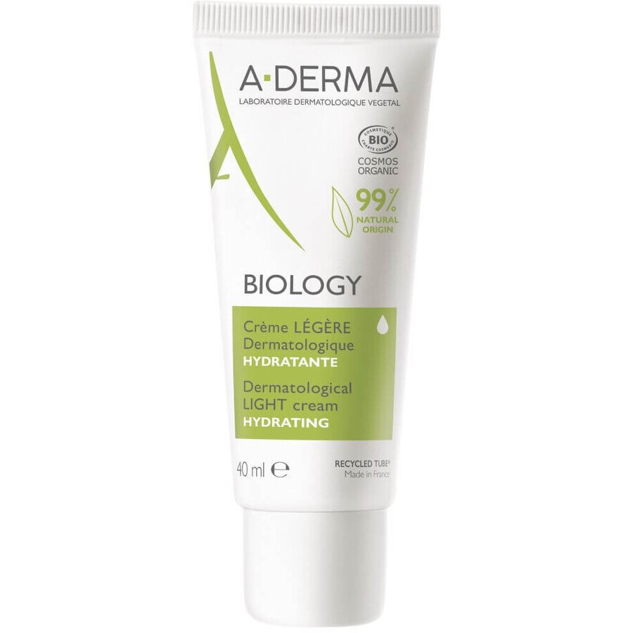 A-Derma BIOLOGIE Crème hydratante nourrissante dermatologique 40 ml