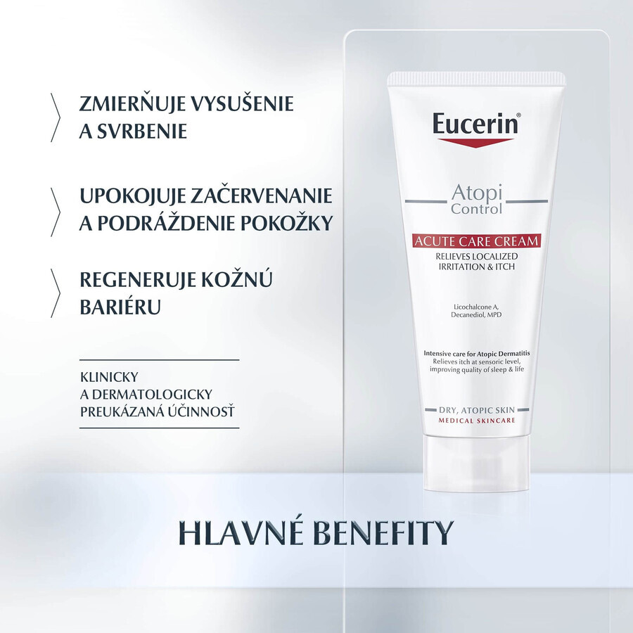 Eucerin AtopiControl ACUTE Creme für trockene und atopische Haut 100 ml