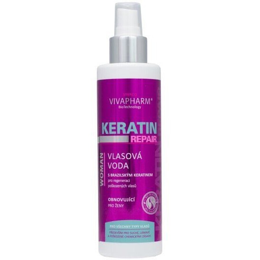 Vivapharm Keratin hair restoration lotion for women 200 ml