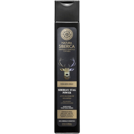 Anti-Schuppen-Shampoo für Männer Natura Siberian Siberian Deer 250 ml