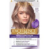 L'Oréal Paris Excellence Cool Creme Permanente Kleur 8.11 Ultra Licht Blond Ultra As 192 ml