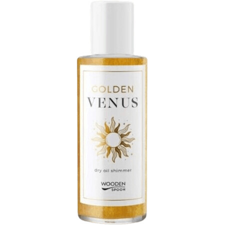 Holzlöffel Glitter Trockenöl Golden Venus Golden Venus 100 ml