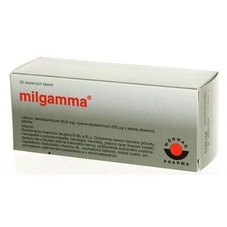 Milgamma 50 mg/250, 50 Tabletten