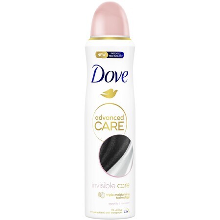 Dove Advanced care Invisible care spray antitranspirante 150 ml