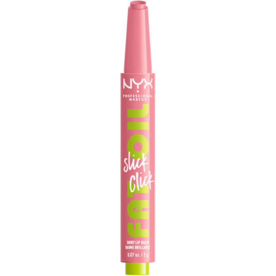 NYX Professional Makeup Fat Oil Slick Click Tinted Lip Balm 02 Click Clout 2 g