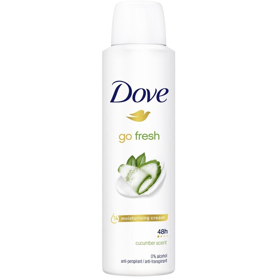 Dove Go fresh anti-perspirant spray Cucumber and green tea 150 ml