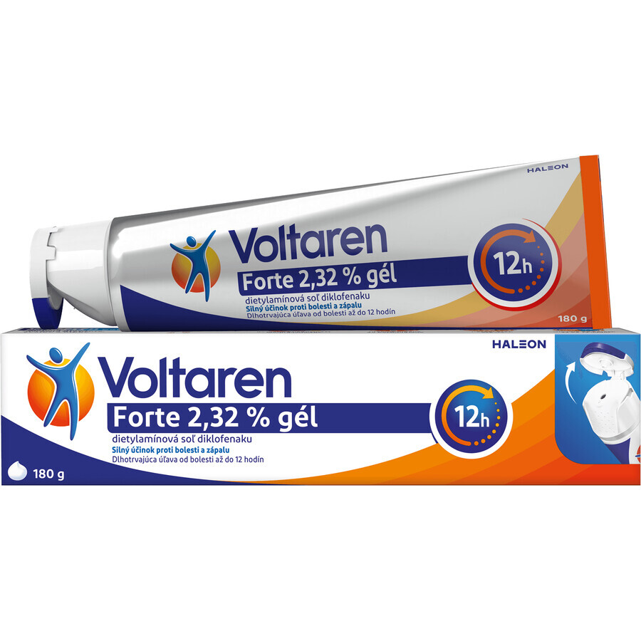 Voltaren Forte 2,32% Gel mit Diclofenac bei Rücken-, Muskel- und Gelenkschmerzen 180 g