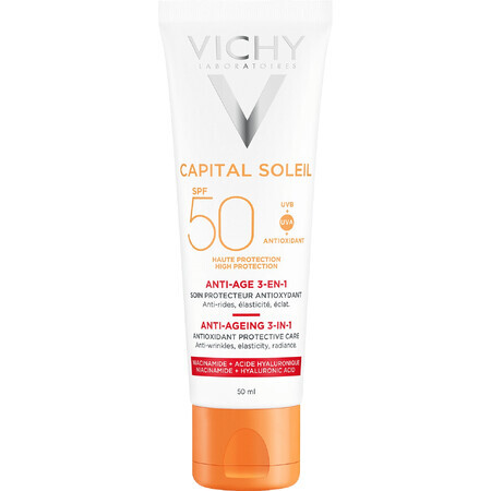 Vichy Capital Soleil Anti-Age SPF 50+ Cremă 50 ml