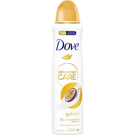 Dove Advanced care Maracuja & Lemongrass spray anti-transpirant 150 ml