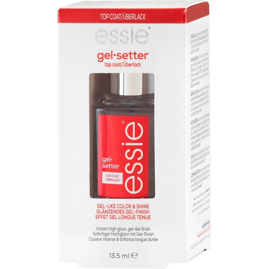 Essie Nails Gel Setter, Überlack mit Gel-Effekt 13,5 ml