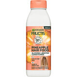 Garnier Fructis Hair Food Balsamo illuminante all'ananas per capelli lunghi, 350 ml