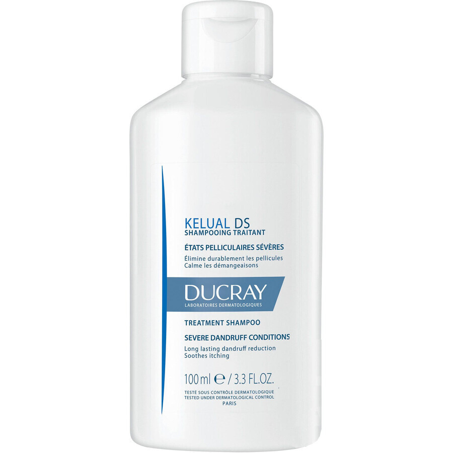 Ducray Kelual DS Shampoo für schwere Schuppen mit starker Rötung und Juckreiz der Kopfhaut 100 ml