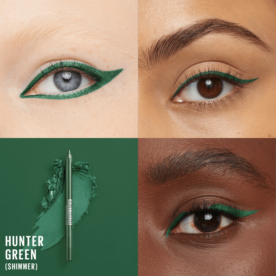 Maybelline New York Tatoo Tatoo Gel Pencil Matita Gel Verde Hunter