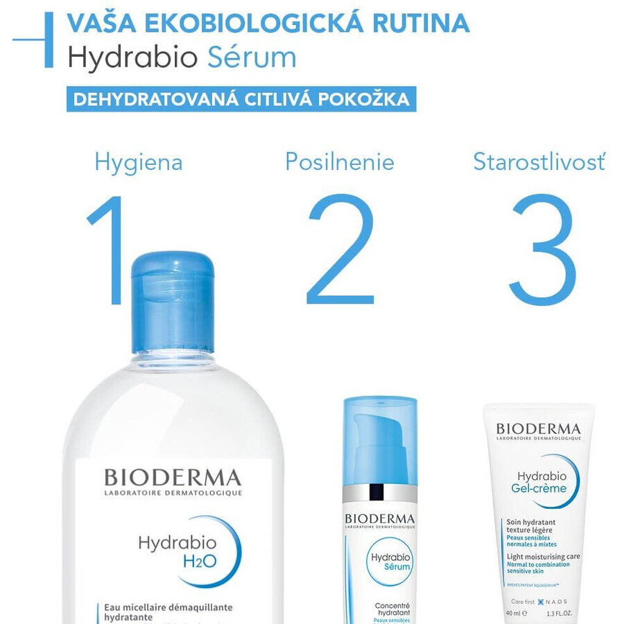 Bioderma Hydrabio Hydrabio Gel-Créme Gel-Light crème hydratante 40 ml