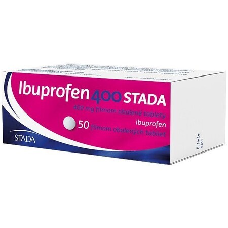 Ibuprofen 400 Stada 50 tablets