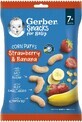 Gerber Snacks Erdbeere und Banane Mais-Chips 28 g