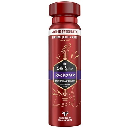 Old Spice Rockstar Spray corporel pour hommes 150 ml