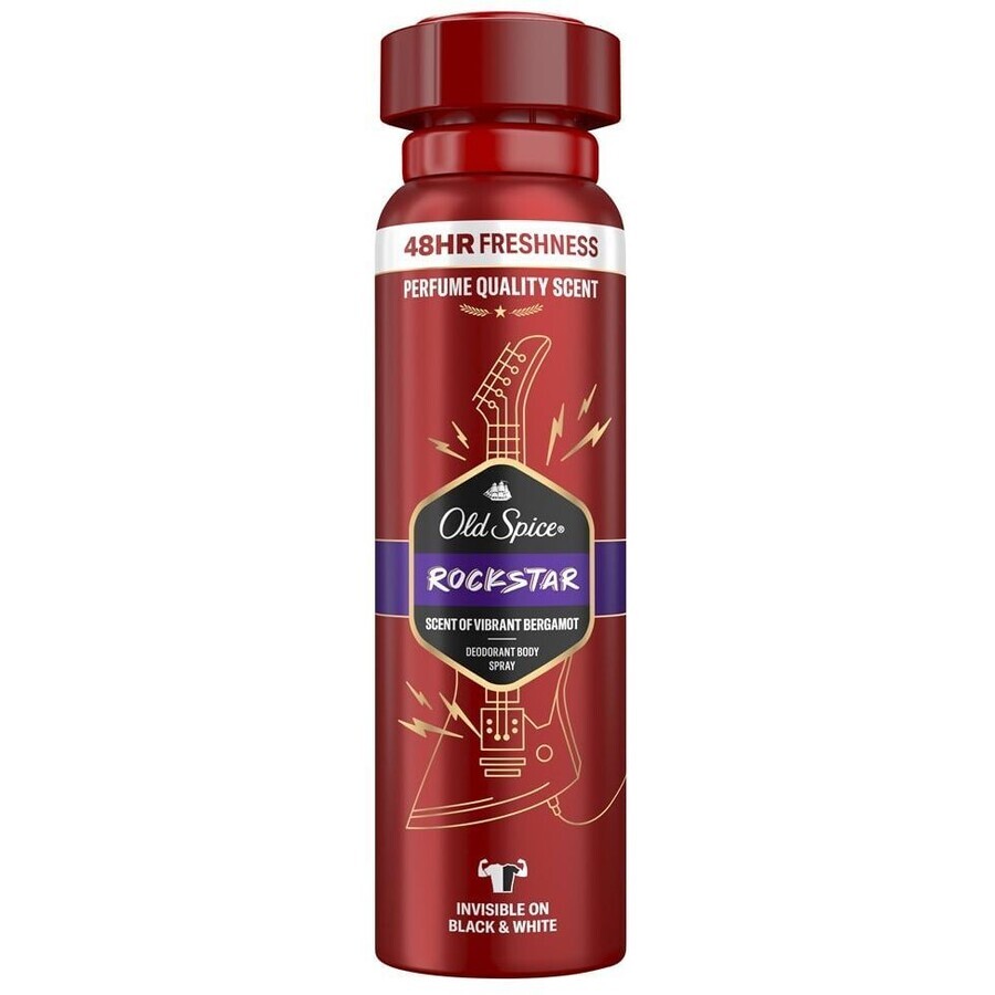 Old Spice Rockstar Spray corporel pour hommes 150 ml