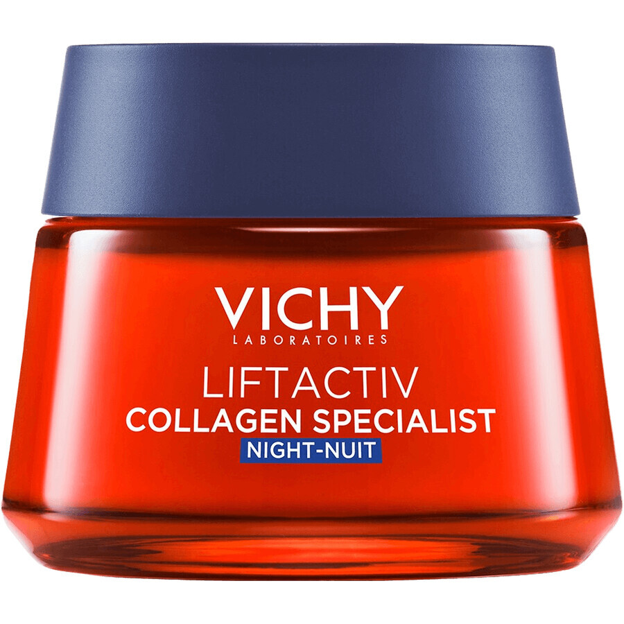 Vichy VICHY VICHY Liftactiv Collagen Specialist crème de nuit contre les rides et la perte de collagène 50 ml