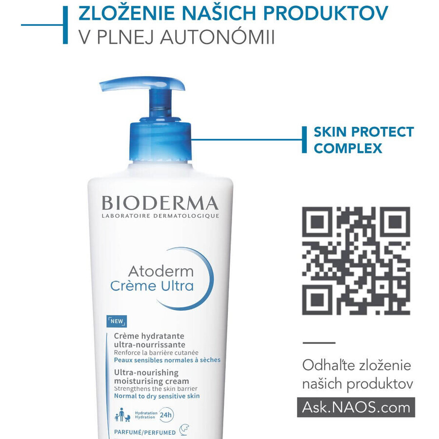 Bioderma Atoderm Ultra duftende Creme 500 ml