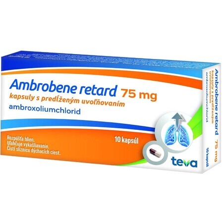 Ambrobene RETARD 75 mg cps plg 10 capsule